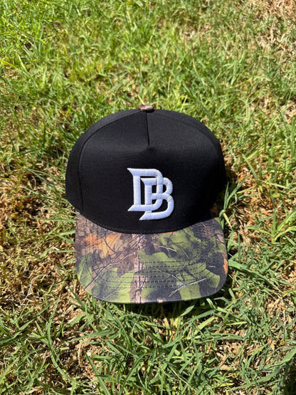 Downey Bombers Black & Camo Snapback