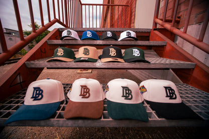 Downey Bombers × Chalio’s Collab Cap – Black/Tan