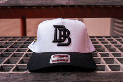 Downey Bombers × Chalio’s Collab Hat – White/Black