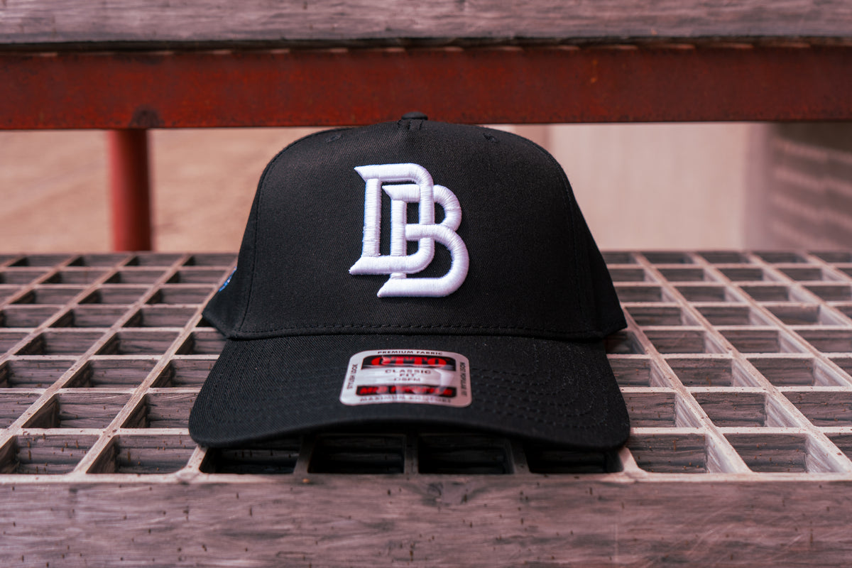 Downey Bombers × Chalio’s Collab Hat – Black/White