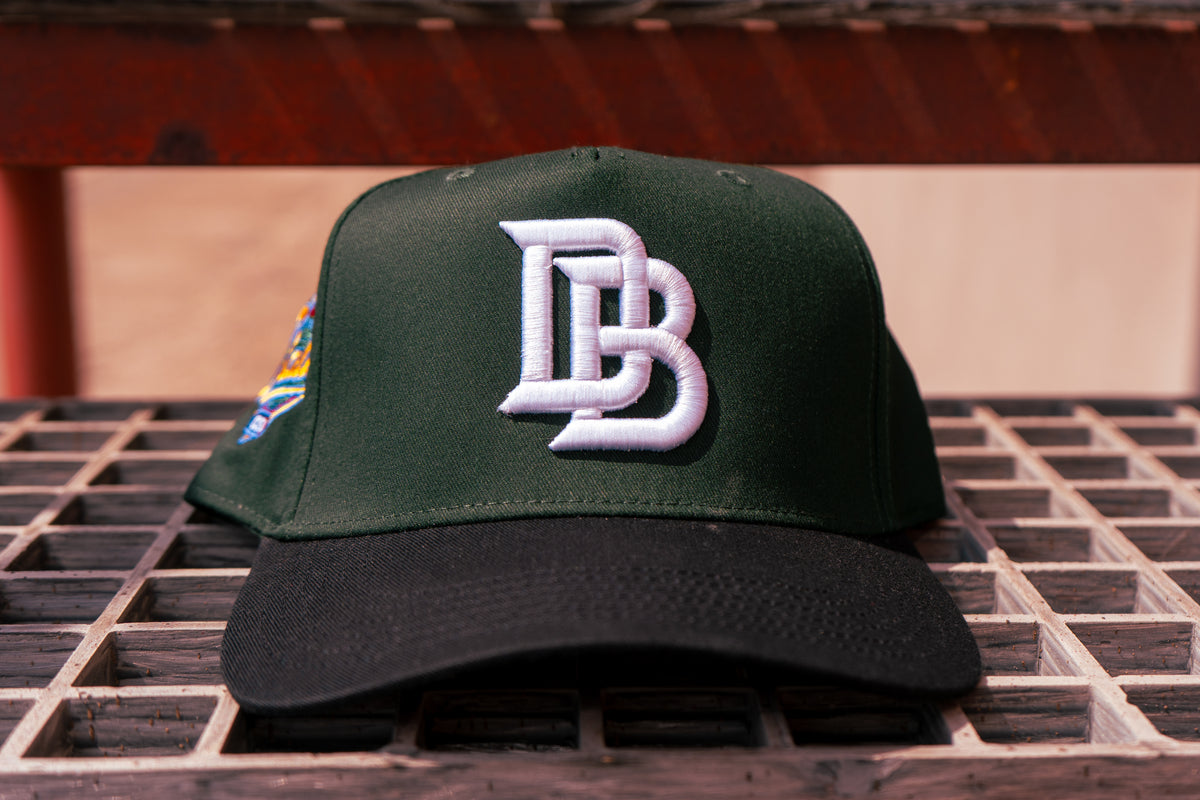 Downey Bombers Hat – Forest Green/Black