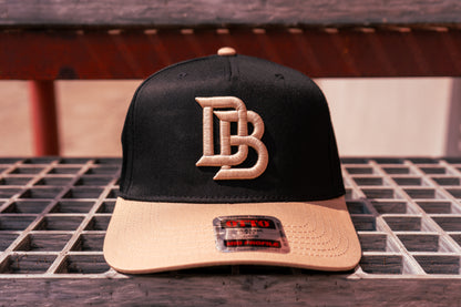 Downey Bombers × Chalio’s Collab Cap – Black/Tan