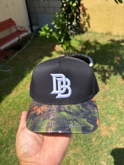 Downey Bombers Black & Camo Snapback