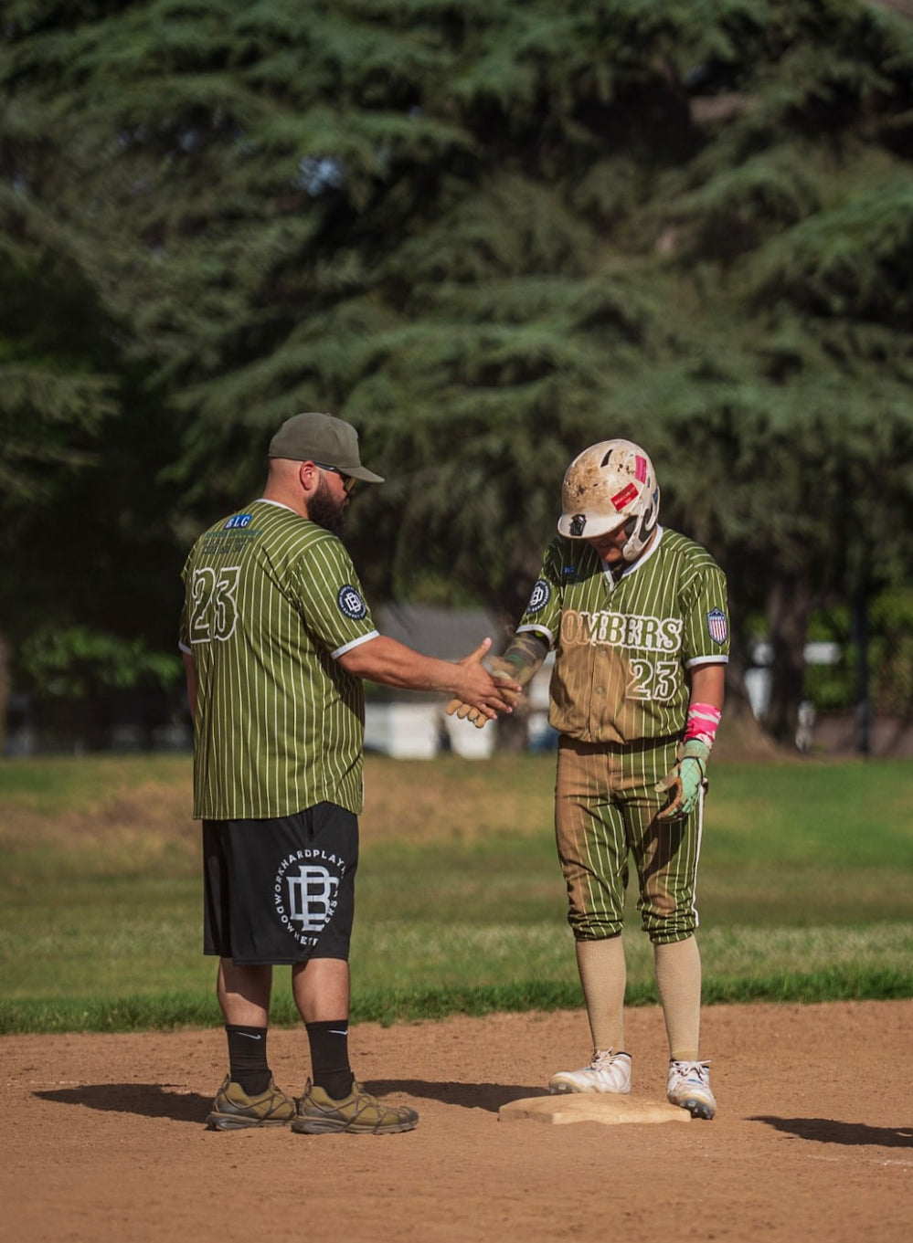 Downey Bombers Official On-Field Hat – Stretch-Fit