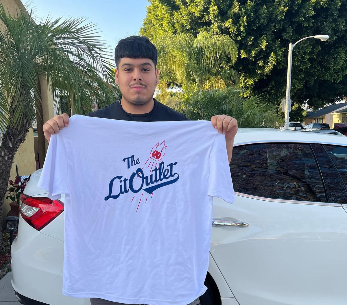 The Lit Outlet Baseball Shirt