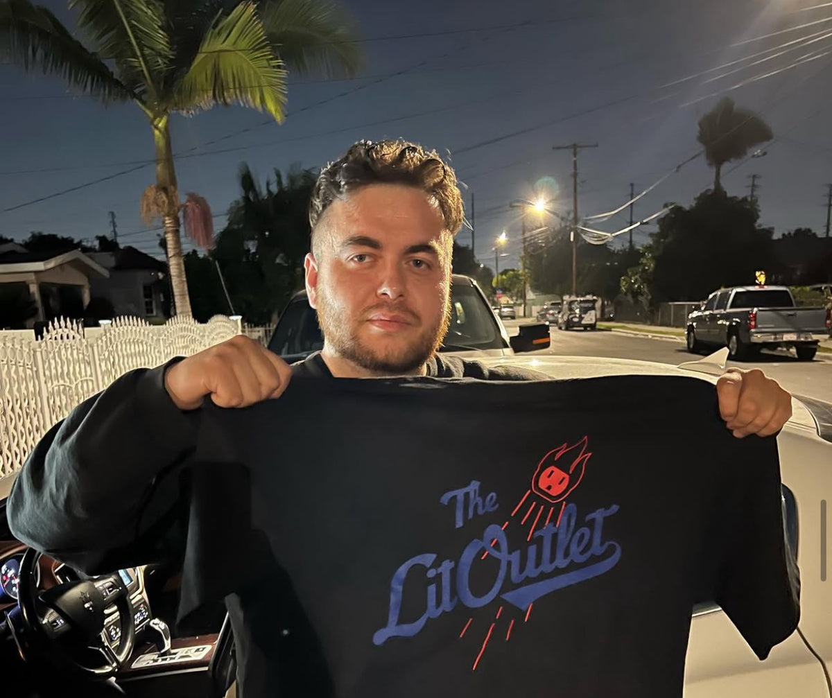 The Lit Outlet Baseball Shirt