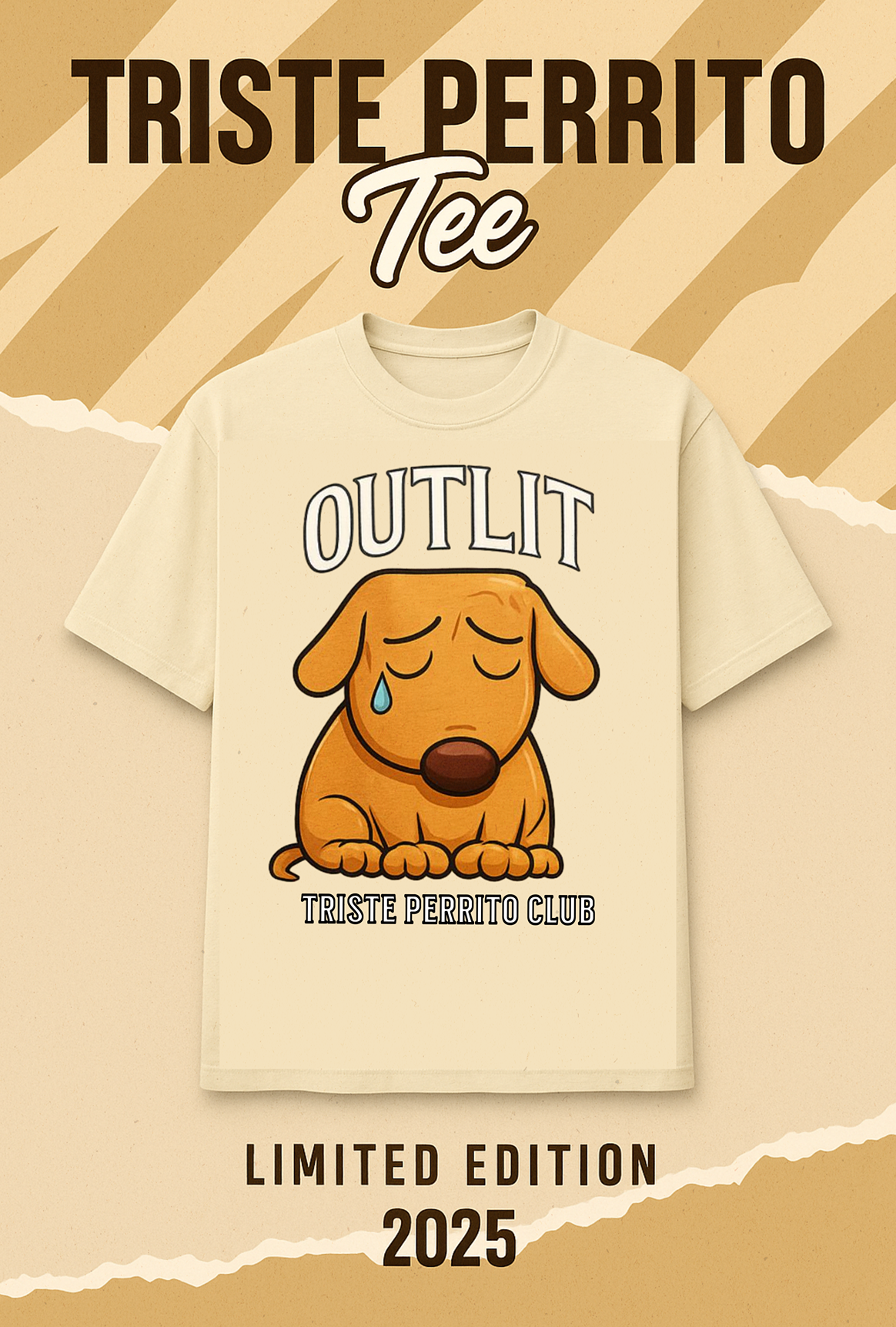 Triste Perrito Club Graphic Tee